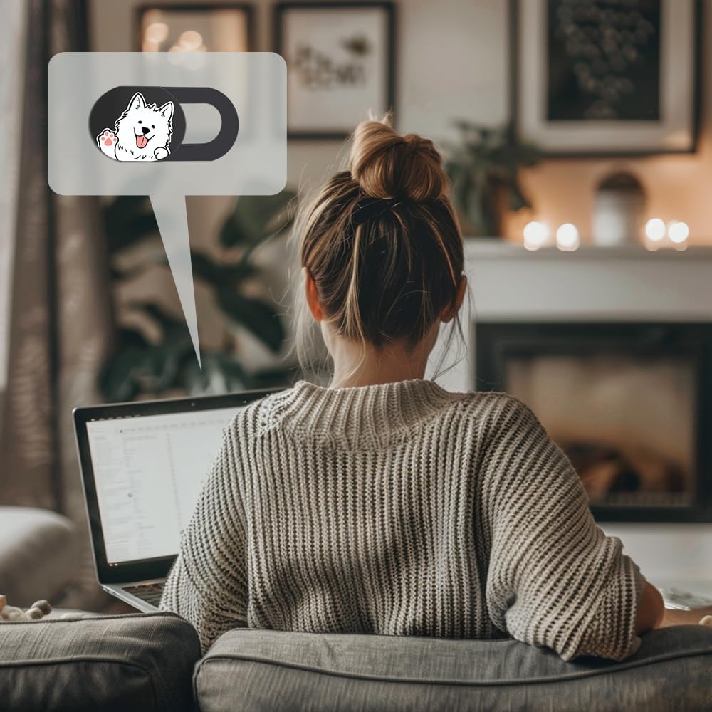 Three-piece laptop camera slide cover - Cute camera cover - Laptop camera cover, computer camera blocker, iPad accessories