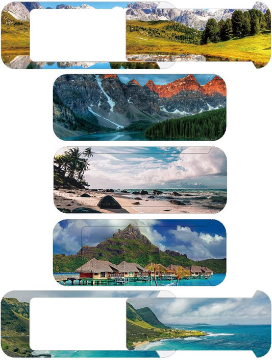 Laptop Camera Cover Slide, Laptop, Desktop, PC, MacBook Pro, MacBook Air, iPad, iMac, Tablet Case, Privacy Security (Landscape)